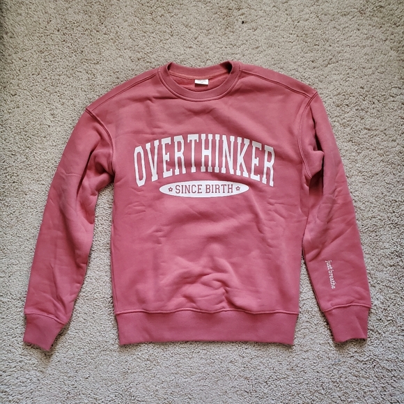 seethewayisee Tops - Seethewayisee overthinker swatshirt